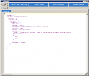 Format JSON